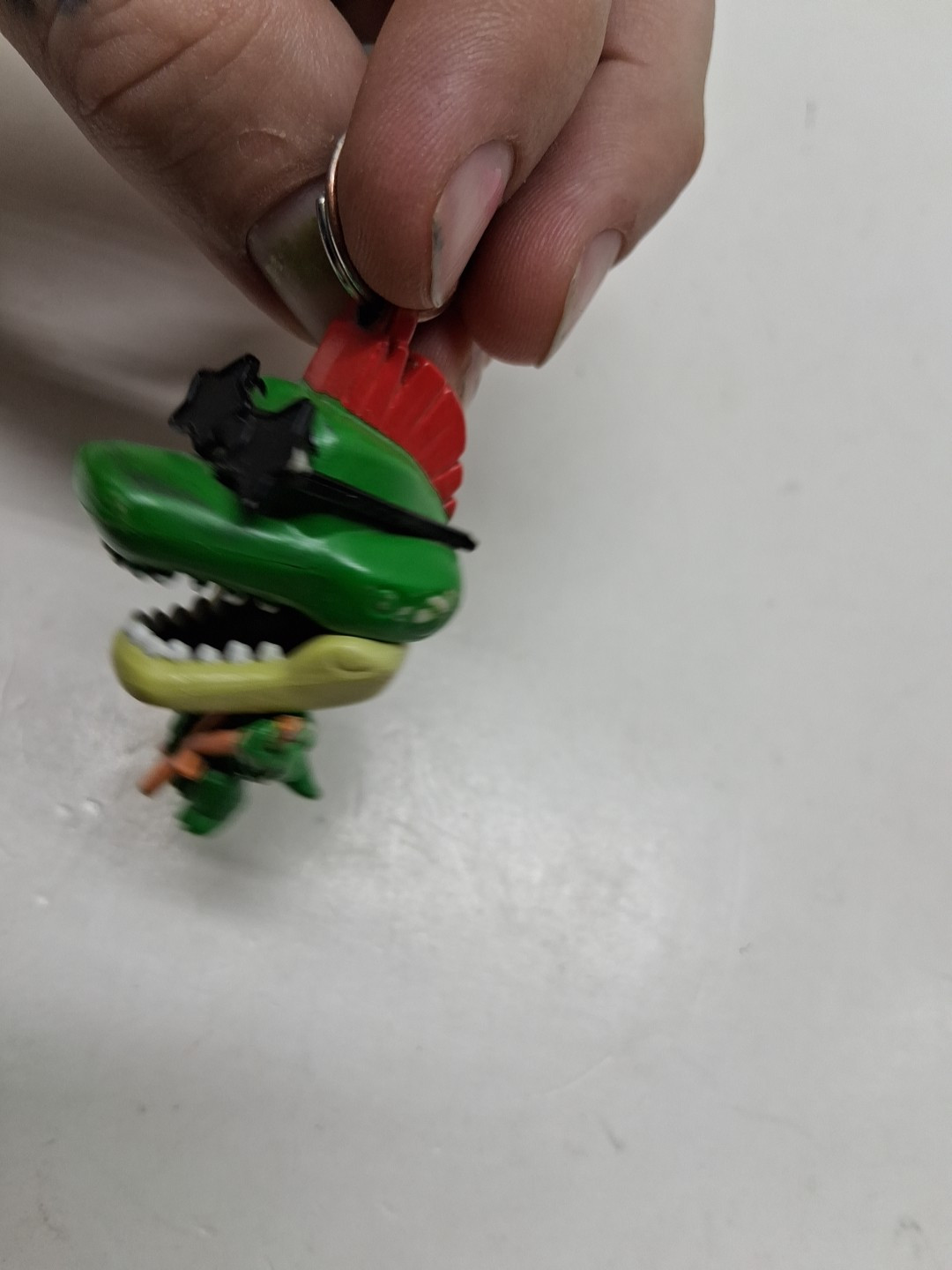 FNAF FRIDAY NIGHT at FREDDY’s CROCODILE Keychain Backpack Hanger Clip-On Figure