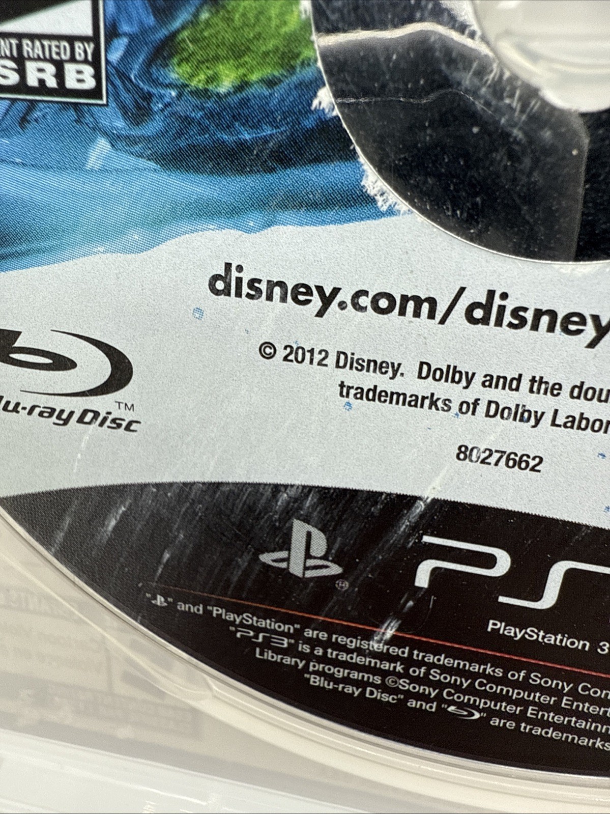 Disney Epic Mickey 2: The Power of Two (PlayStation 3 PS3 2012) No Manual