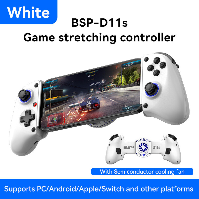 Cordless Telescopic Game Controller for Switch/iOS/Android/PC/Tablet