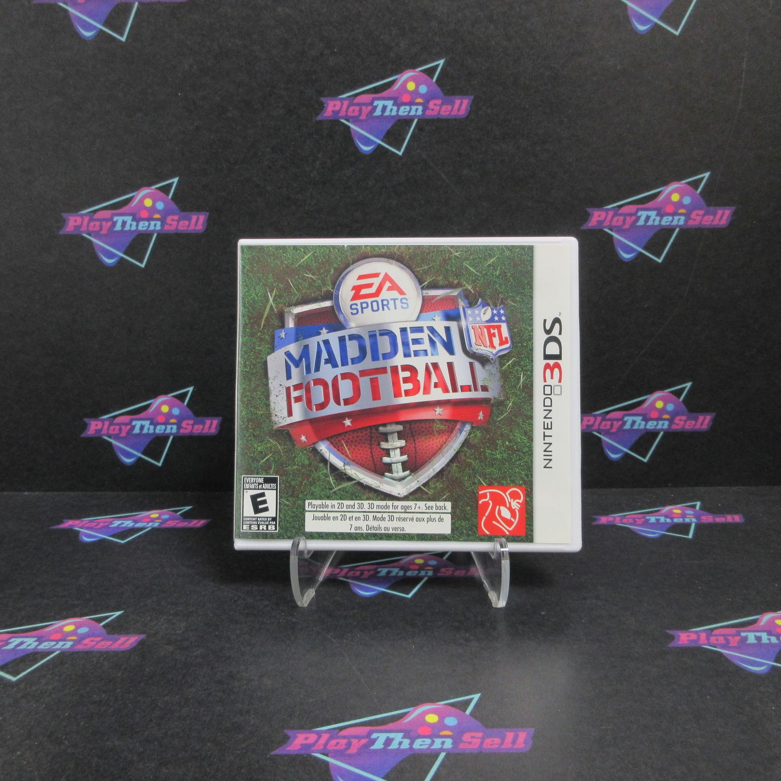 Madden NFL Football Nintendo 3DS Complete – 1 Year Warranty EX Cond