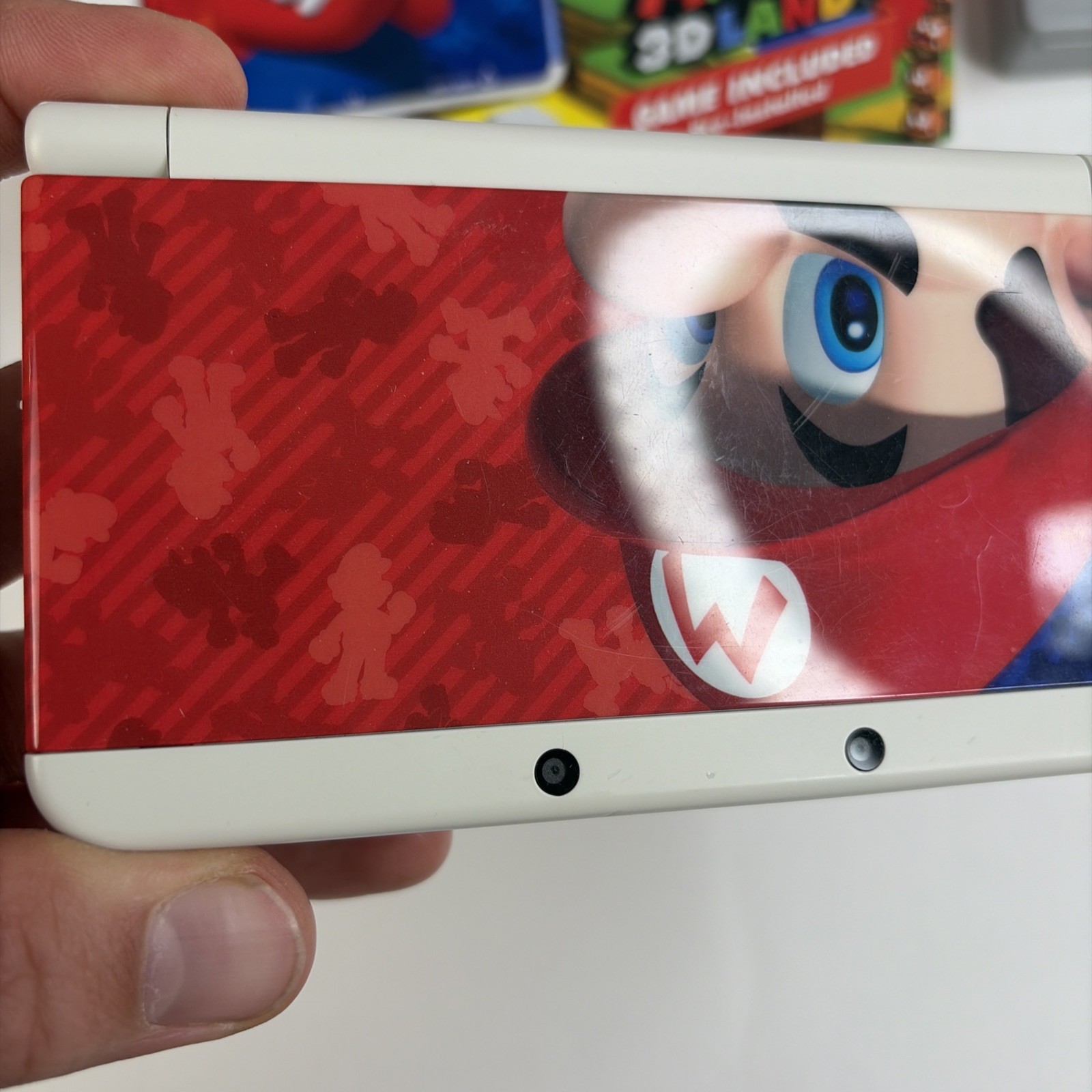 New Nintendo 3DS Super Mario 3D Land Edition Console In Original Box W Plates