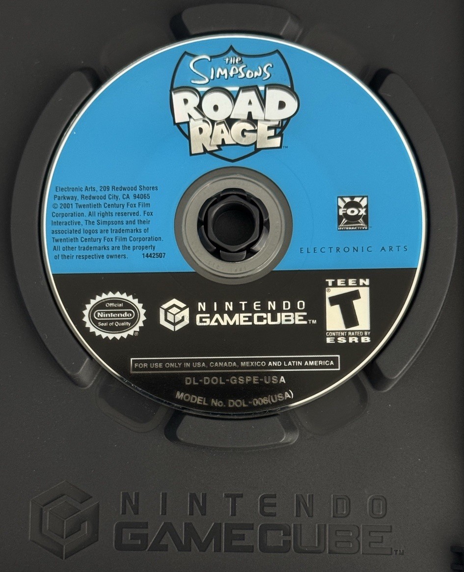 The Simpsons Road Rage Nintendo GameCube CIB Complete with Manual VG – Tested