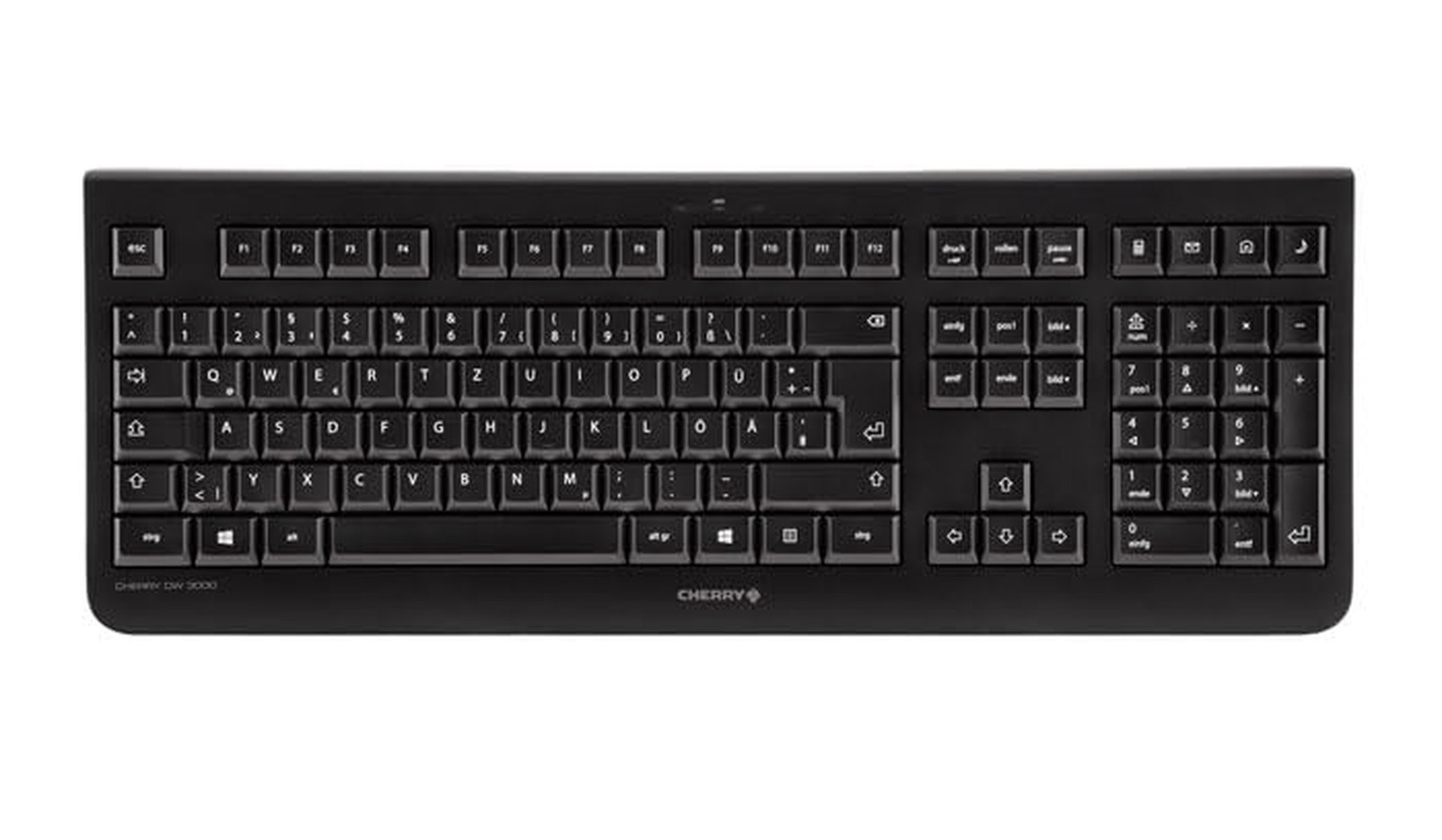 Cherry DW 3000 – Wireless Keyboard+Mouse Combo – 4 Additional Keys – US Layou…
