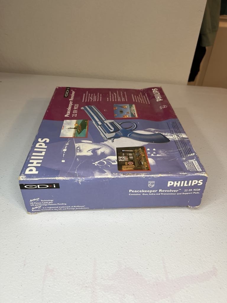 Philips CDi Peacekeeper Revolver New In Box for Mad Dog McCree Etc Not Included