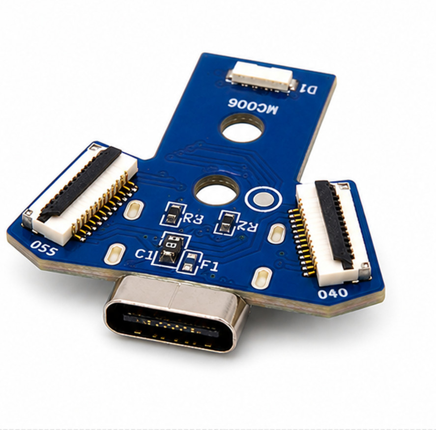 For PS4 Controller USB-C Port Board Upgrade JDS-040 JDS-055 Type-C Charge Socket