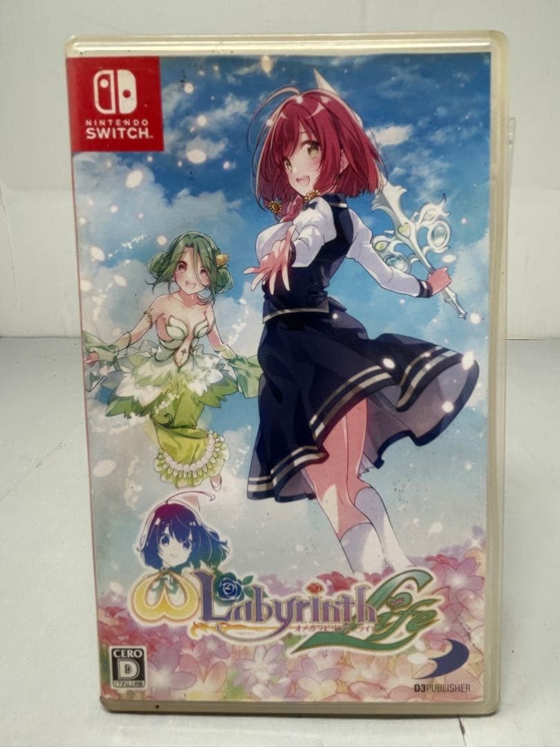 Omega Labyrinth Life Nintendo Switch Video Games Japanese used “very good” Japan