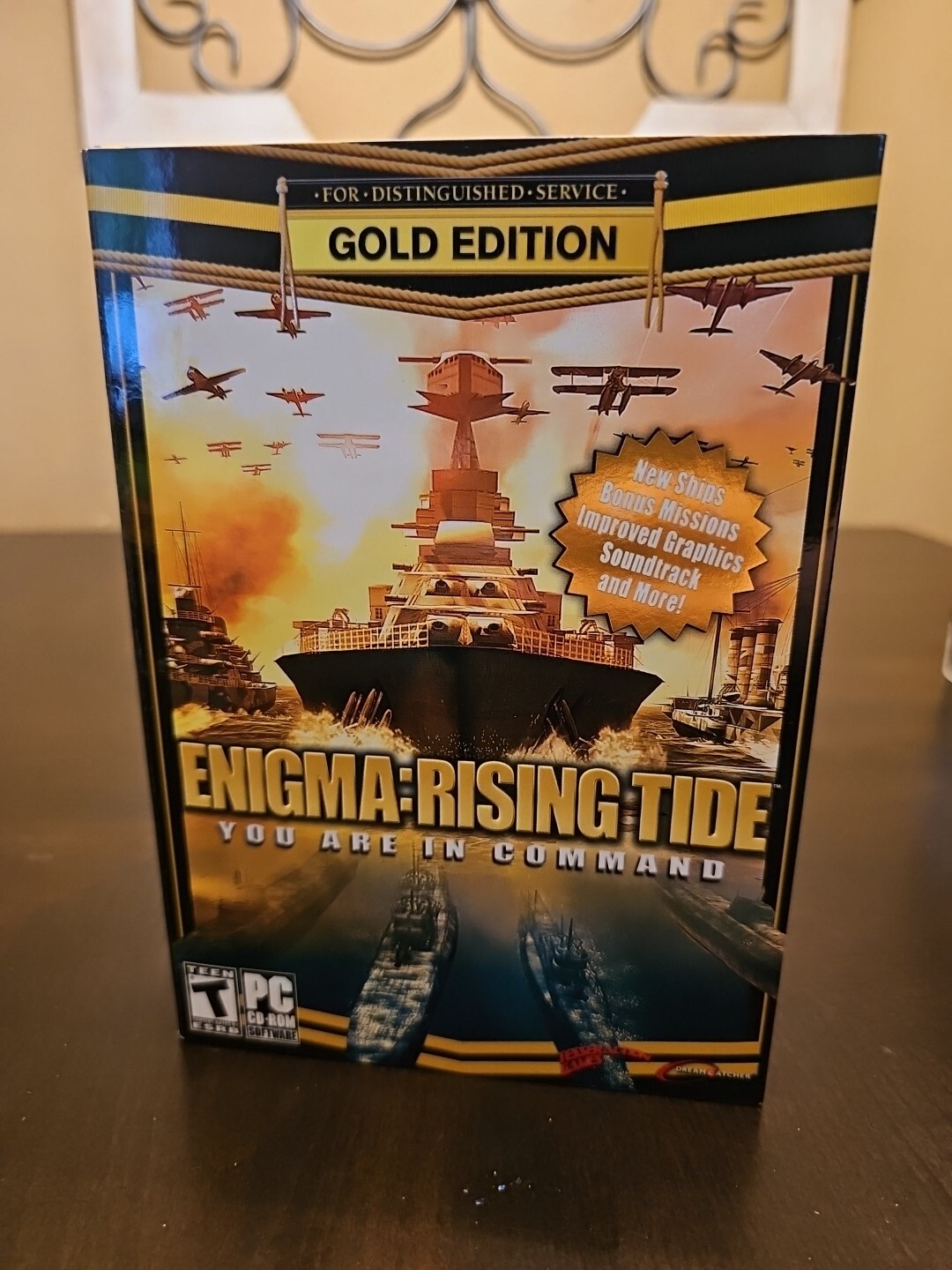 Enigma: Rising Tide GOLD Rare With Box