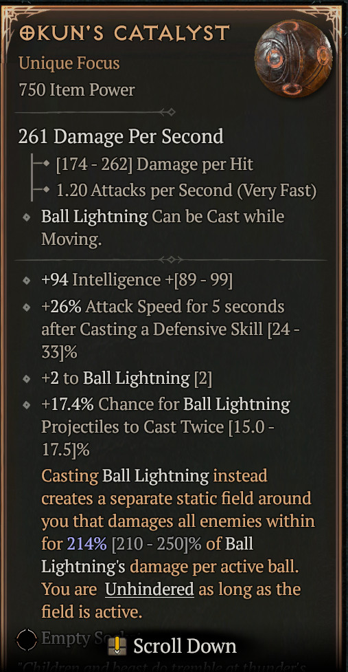 Diablo 4💎S12 SORCERESS ALL UNIQUE ITEMS💎S12 Lord of Hatred 💎PS5 / Xbox / PC