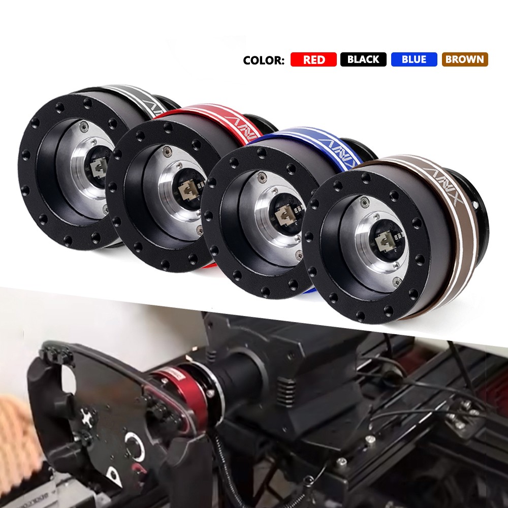 70mm Black Steering Wheel Quick Release + Wheel Base For Moza/Simagic SIM Racing