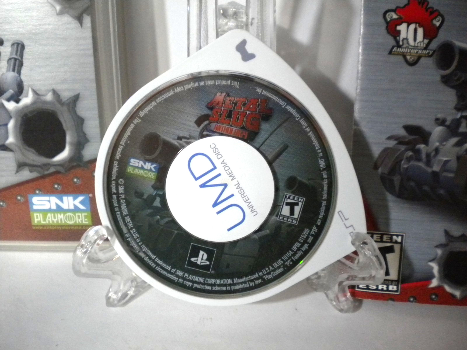 Metal Slug Anthology (PlayStation Portable PSP) COMPLETE CIB TESTED WORKS
