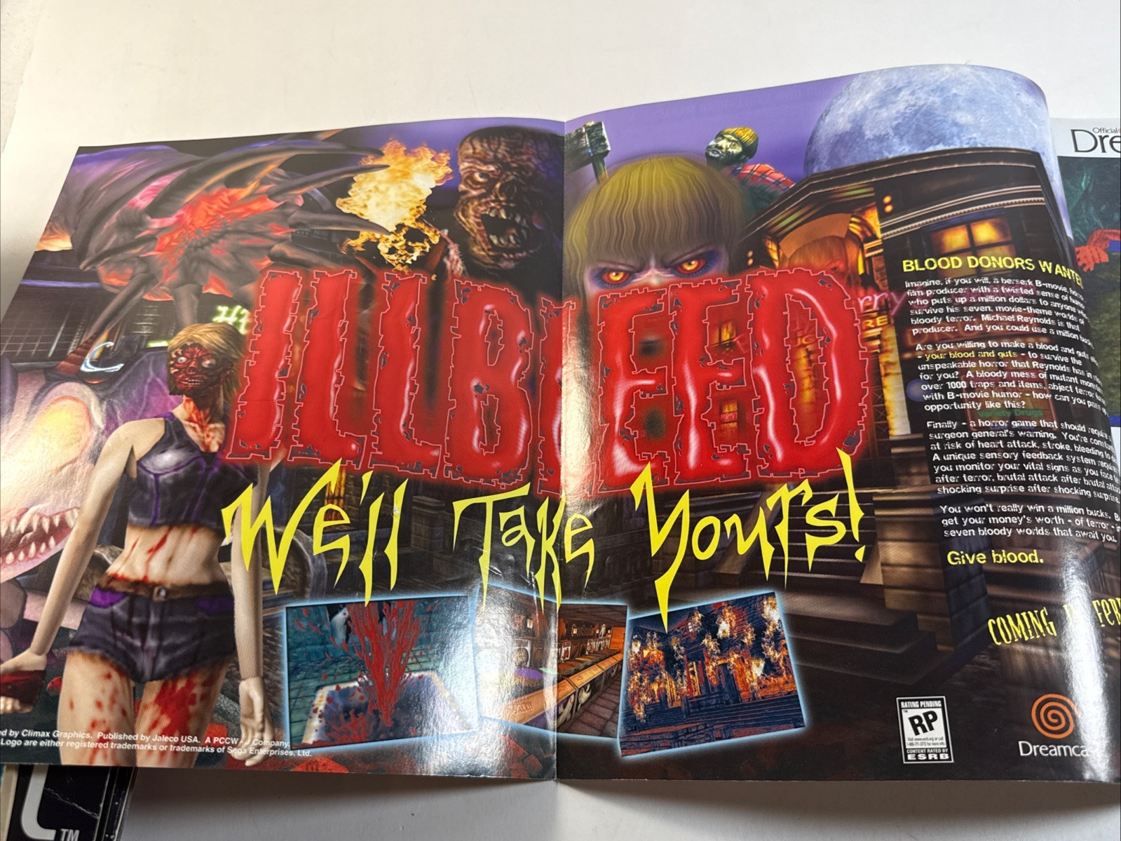 Sega Dreamcast Spider-man Official Magazine Issue 12 March/April 2001