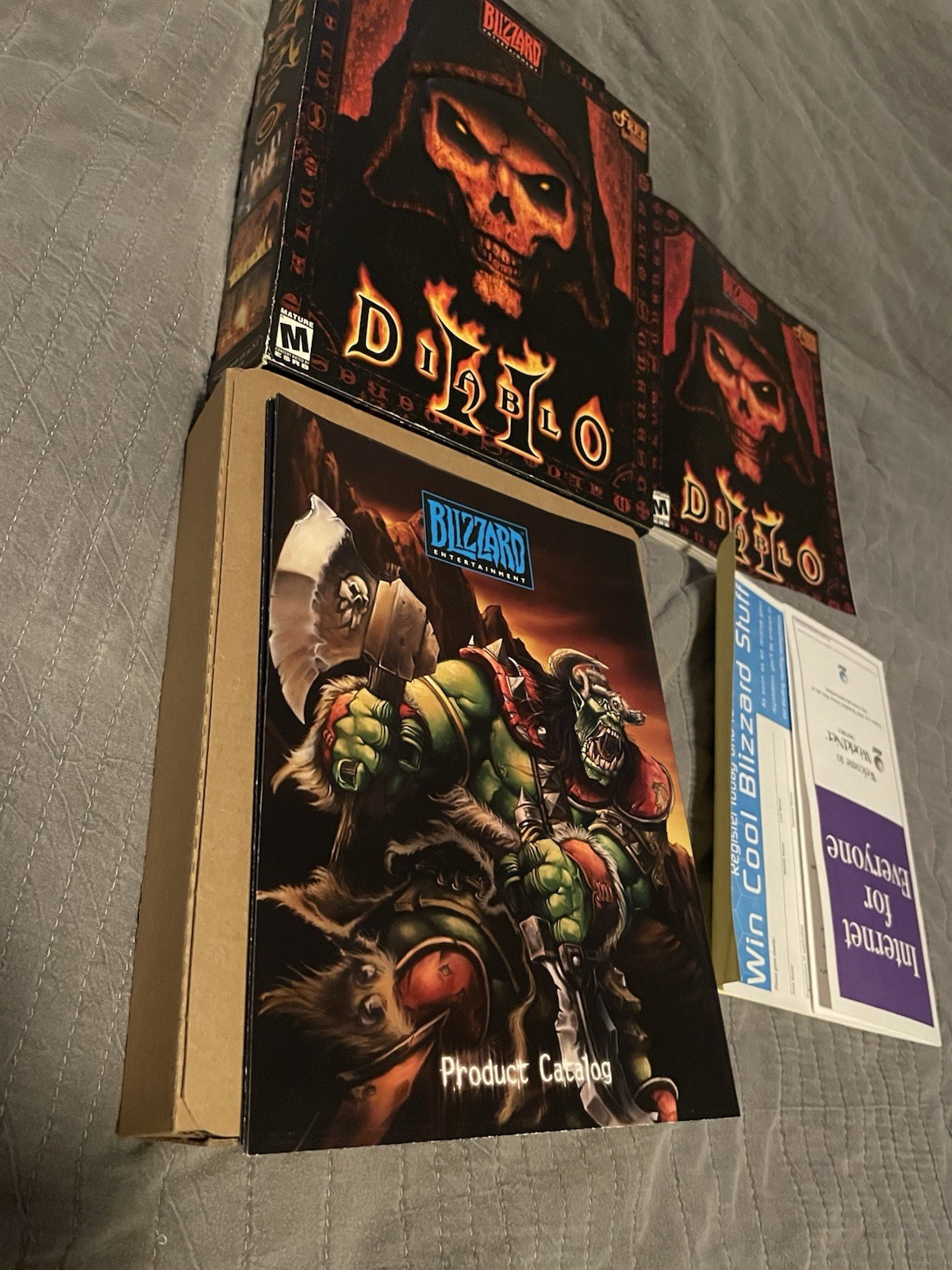 Diablo2 & Diablo2 Expansion set lord of destruction W/Manuals, Product Manuals