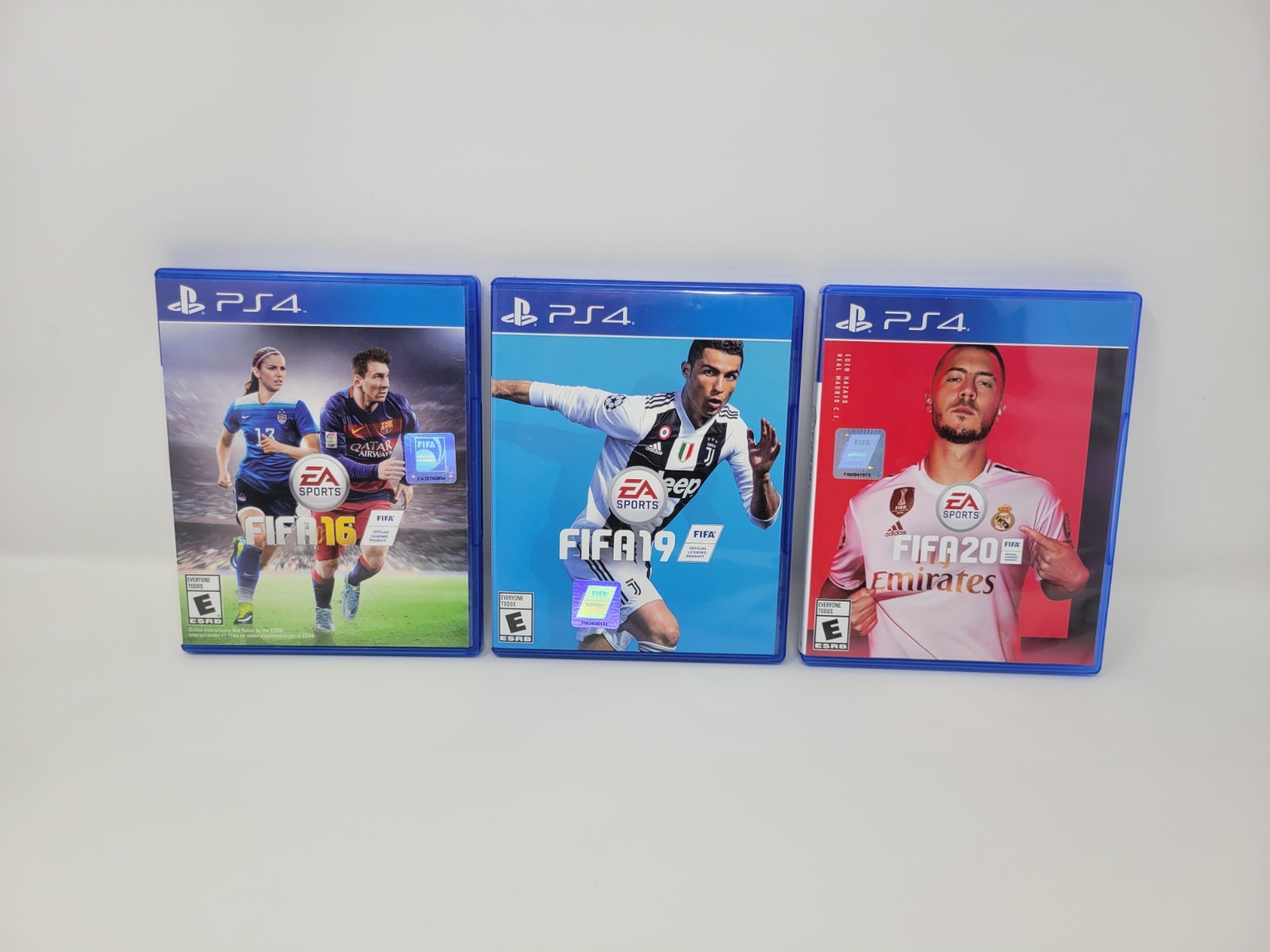 FIFA Game Bundle: FIFA 16, 19 & 20 PlayStation 4 EA Sports Soccer PS4 Tested