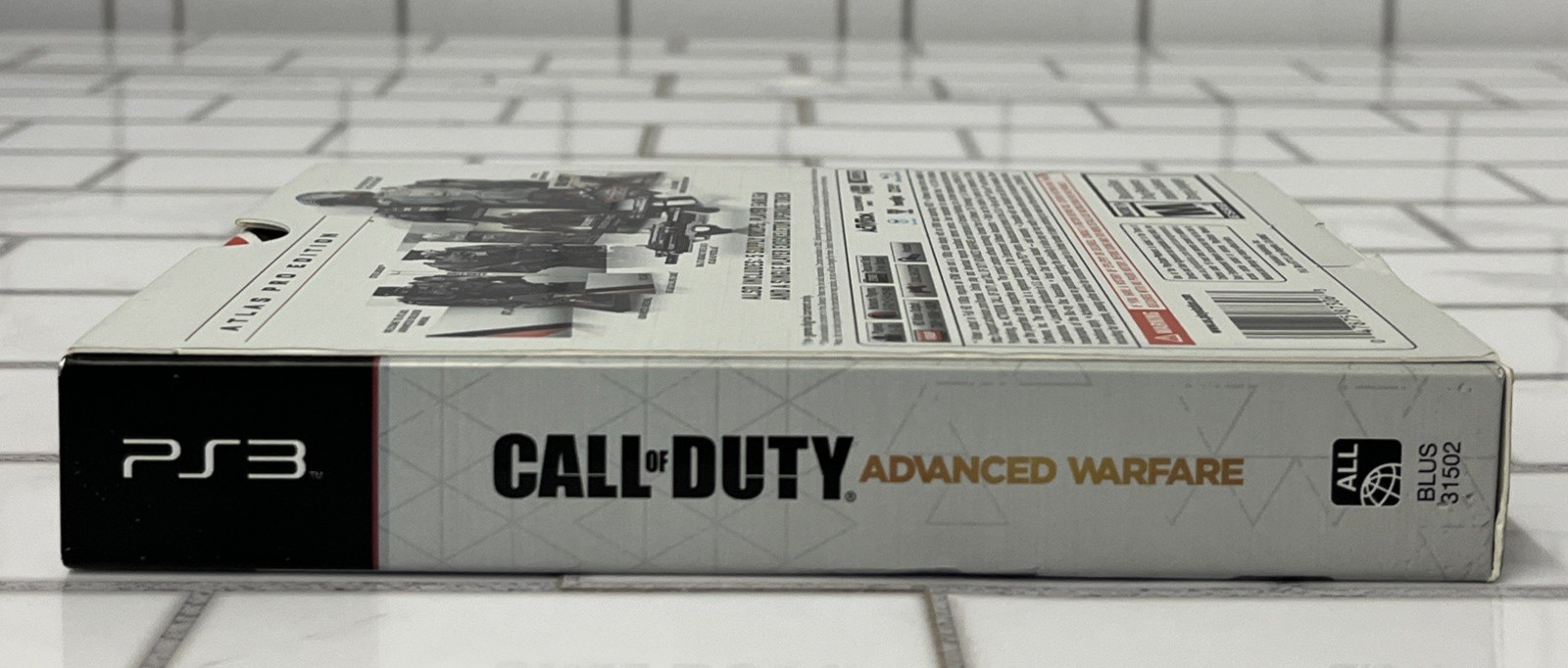 SONY PLAYSTATION 3 CALL OF DUTY: ADVANCED WARFARE ALTUS PRO EDITION *TESTED