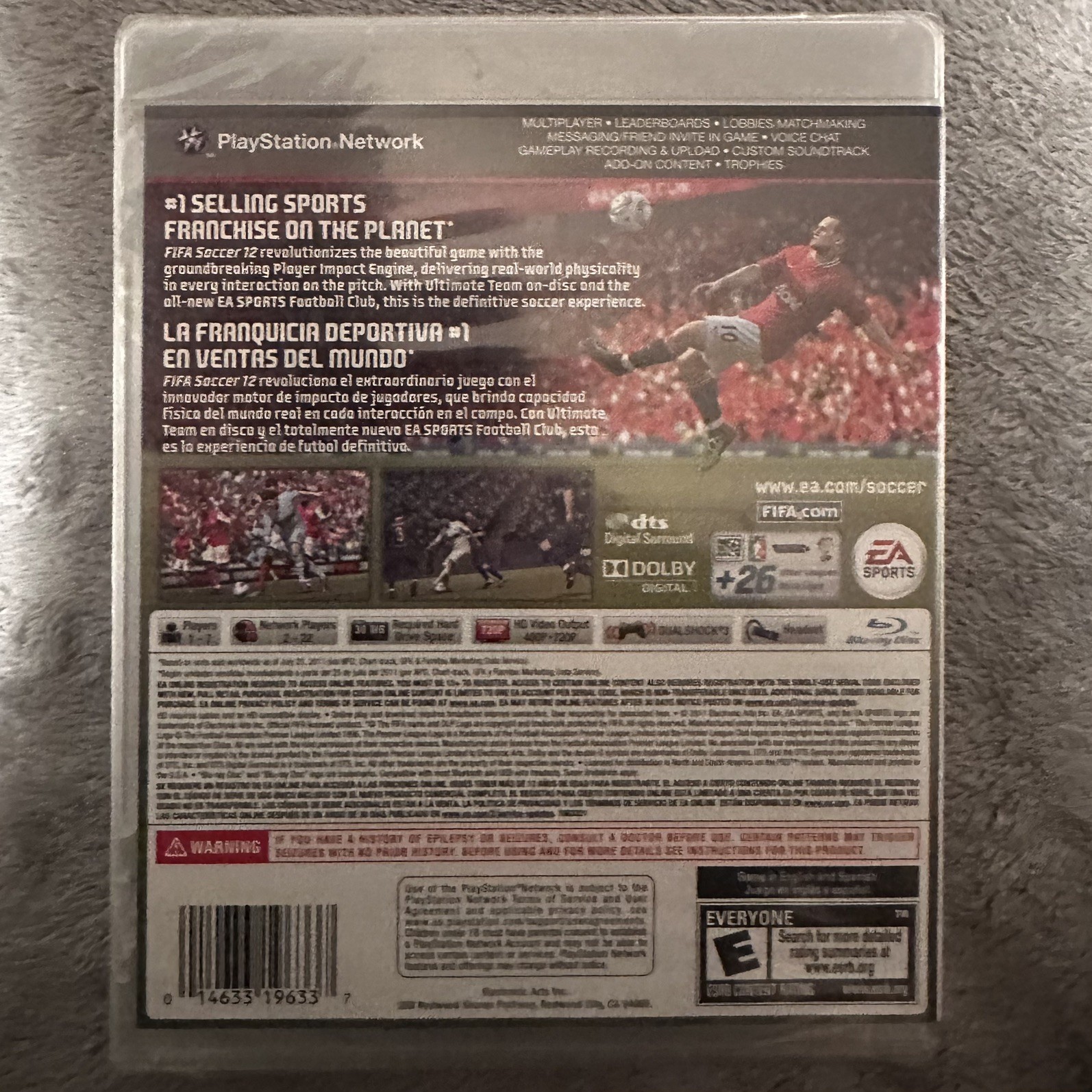 New FIFA Soccer 12 PlayStation 3 2011 – Sealed Game
