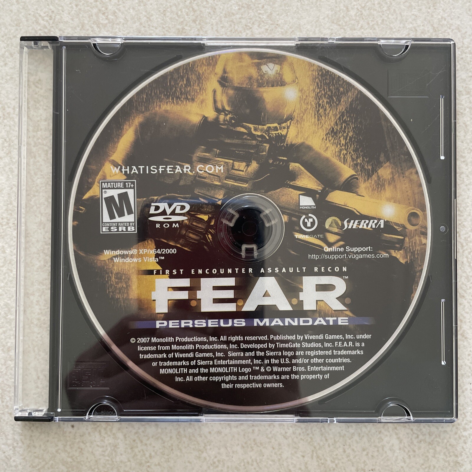 FEAR + Extraction Point + Perseus Mandate – First Encounter Assault Recon – PC