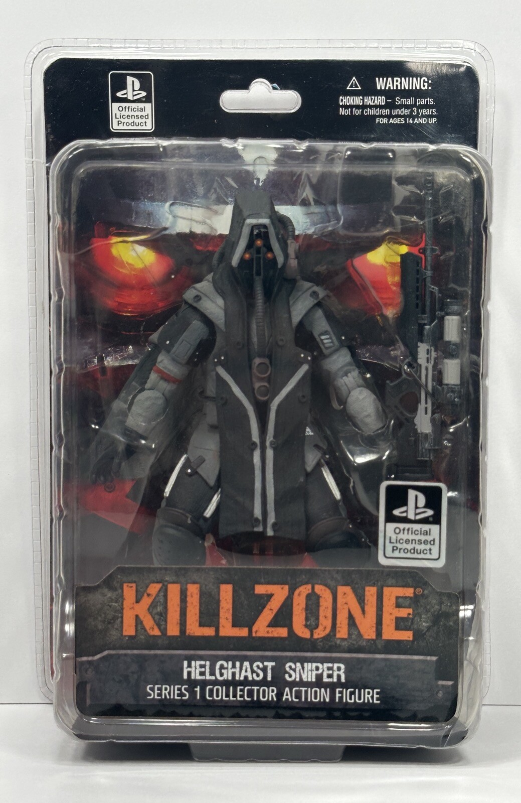 Killzone Helghast Sniper 6” Action Figure 2011 DC Unlimited Toys PlayStation