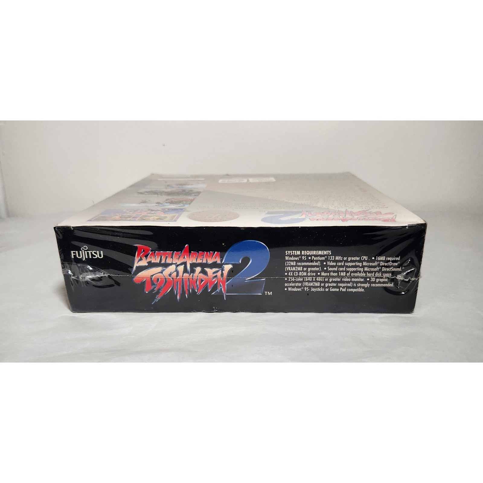 BattleArena Toshinden 2 PC CD-ROM Arcade Game Fujitsu 1996 Brand New632180012001