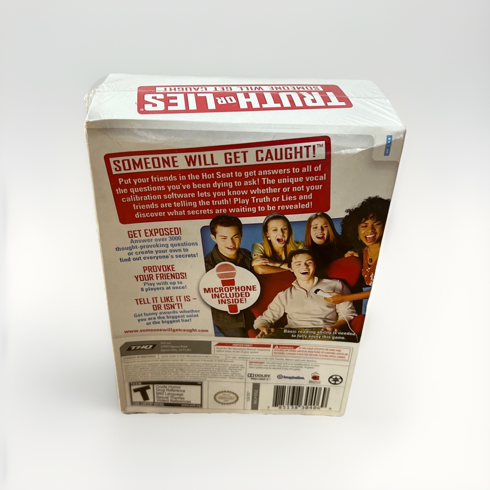 Truth or Lies with Microphone – Nintendo Wii – New, Sealed