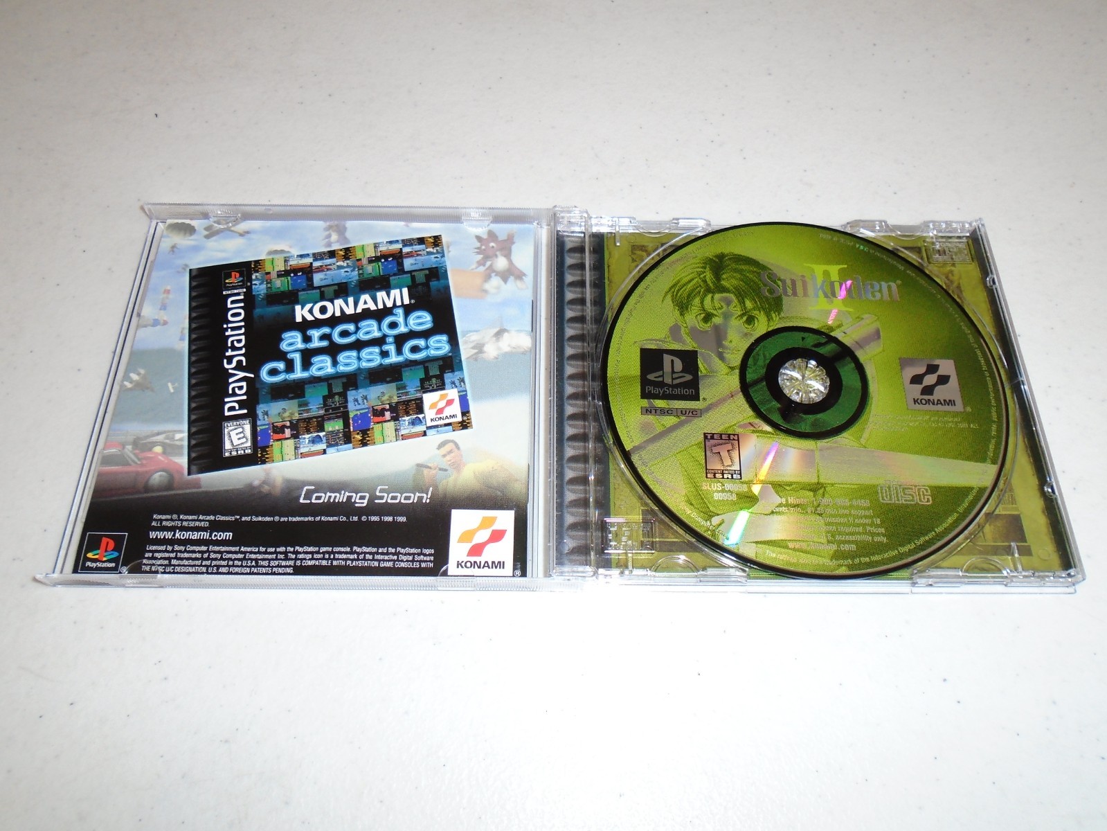 Suikoden I, II, III, and IV (1 2 3 4) ☆☆ CIB PlayStation 1 2 PS1 PS2 games