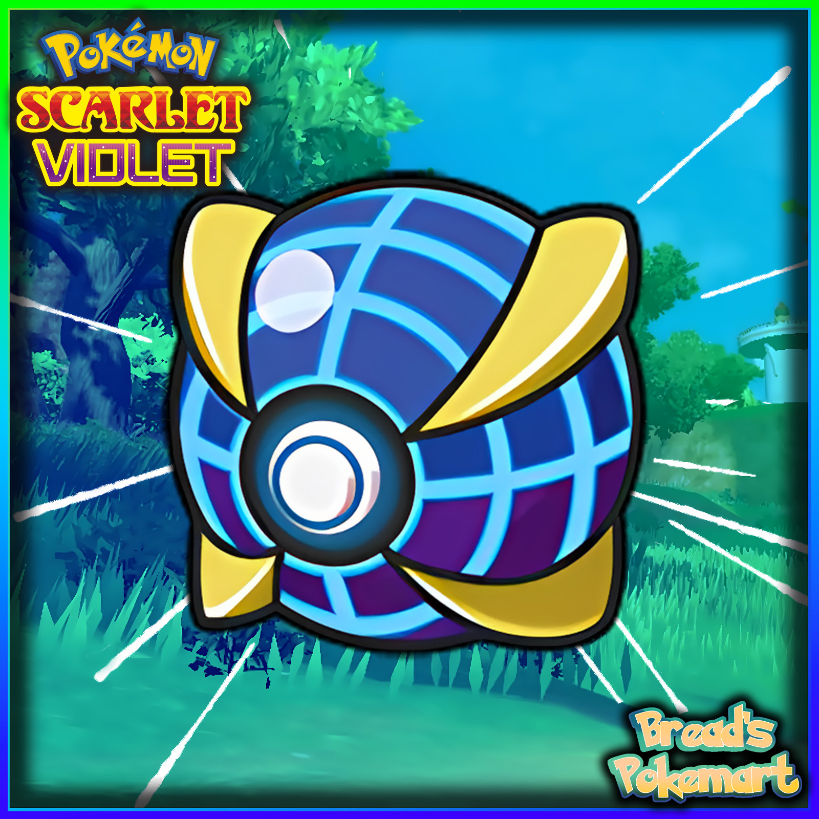 Pokemon Scarlet & Violet 🚀Any Item,Ability Patch, TM, Gold Bottle Cap,Apriballs