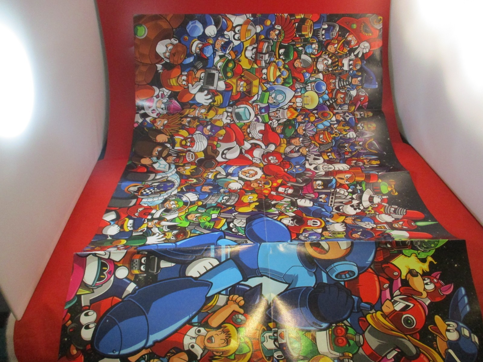 Mega Man 11 Nintendo Switch / Enemy Characters Nintendo Foldble Promo Poster