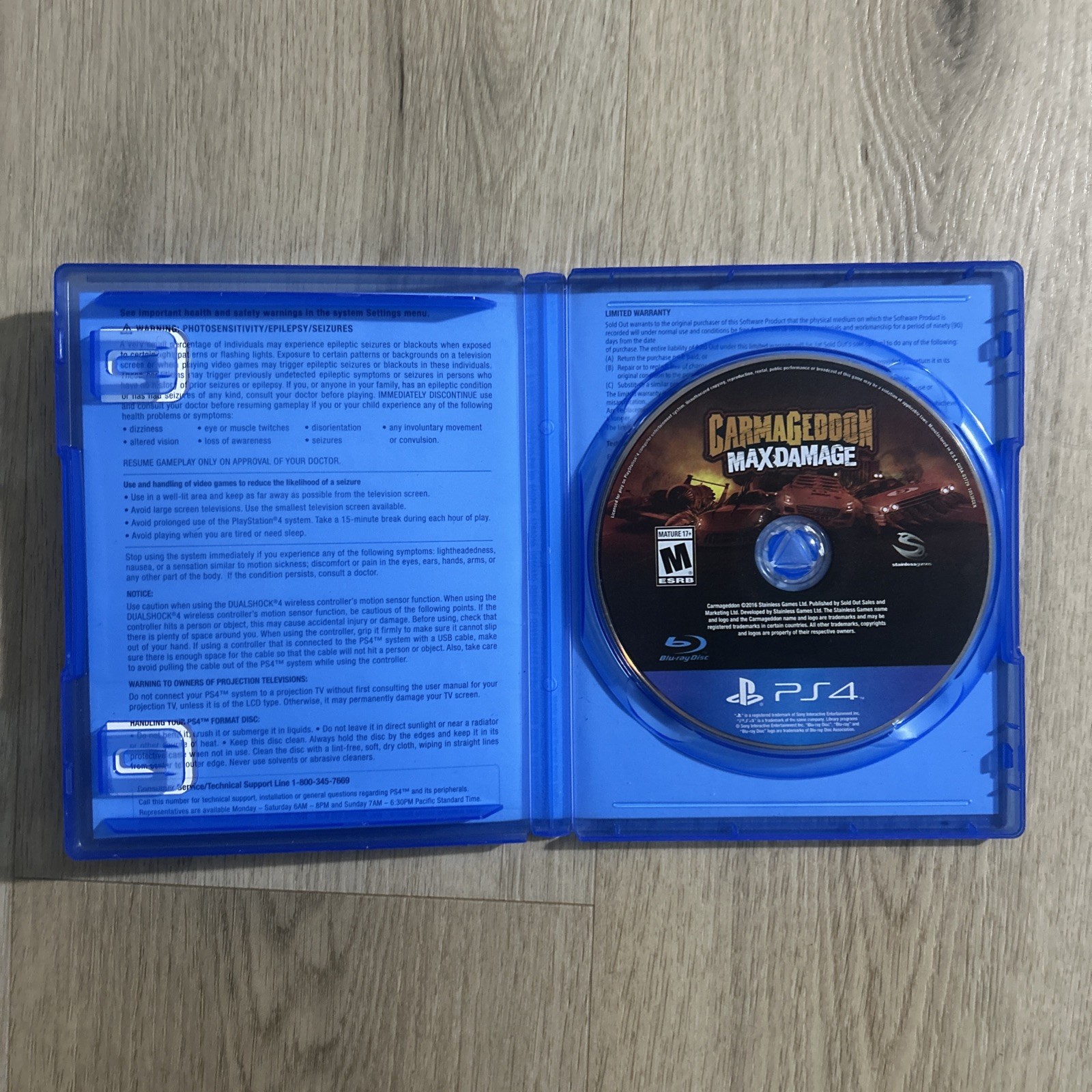 Carmageddon: Max Damage (Sony PlayStation 4, 2016)