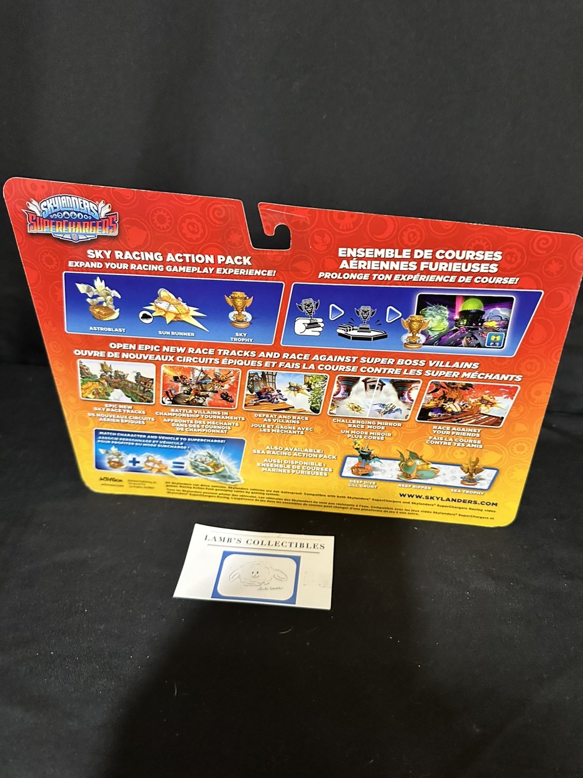 Skylanders Superchargers Sky Racing Action Pack Astro Blast Sun Runner vehicle