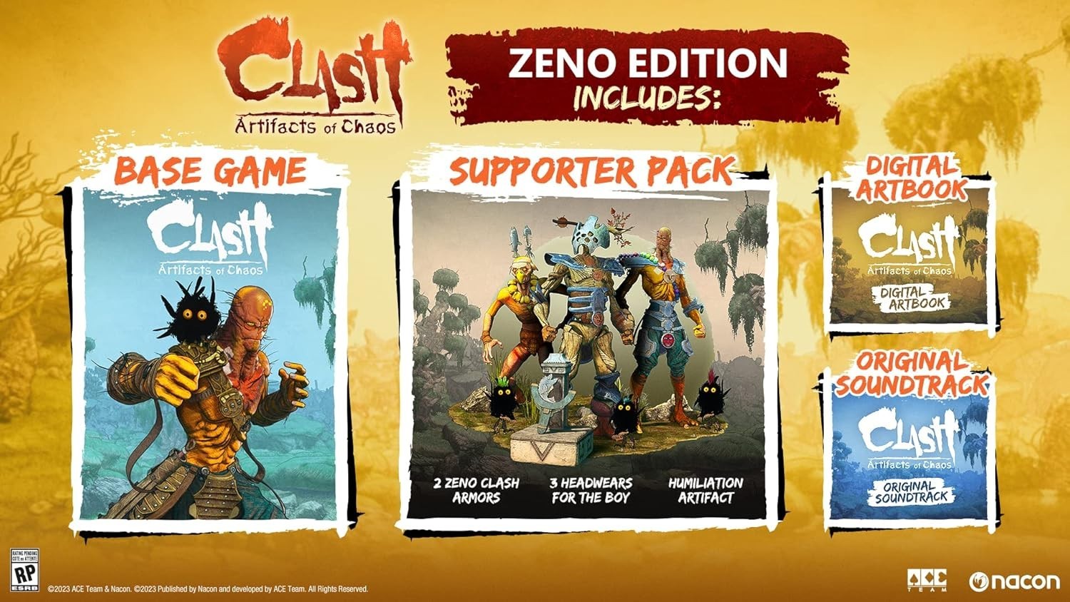 Clash: Artifact of Chaos – Zeno Edition – Xbox Series X – Brand New