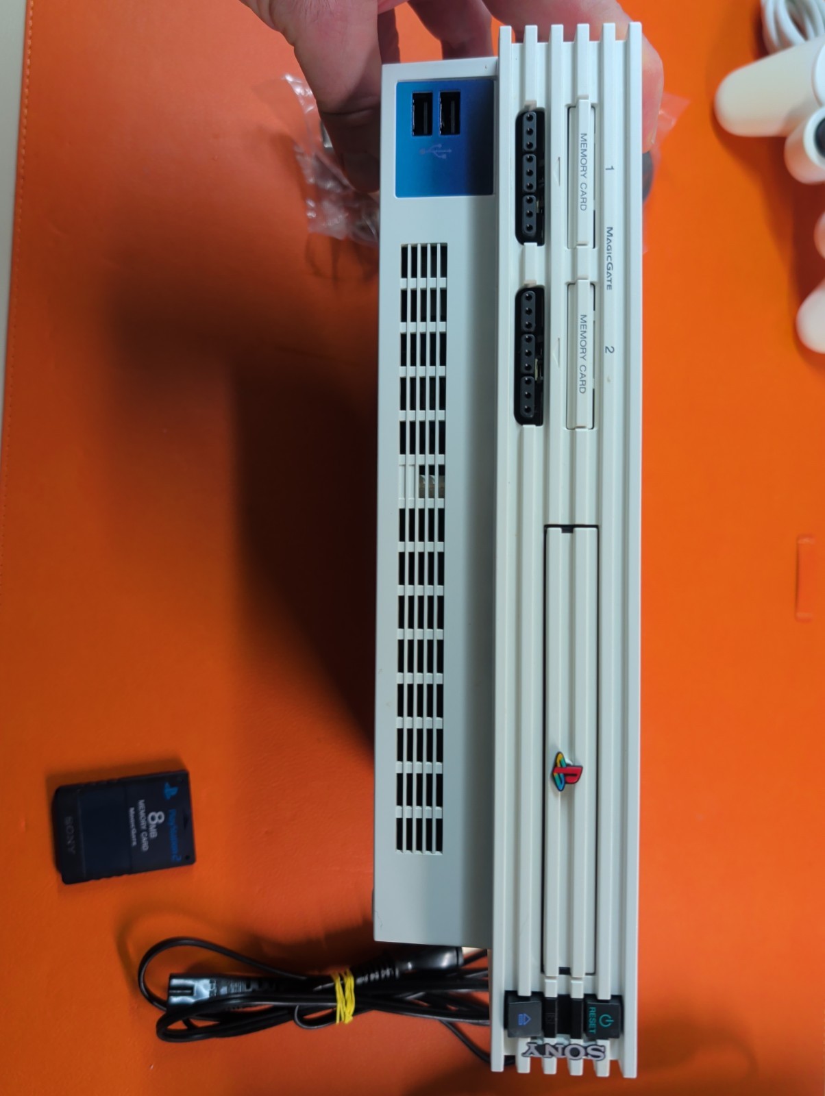 SONY ps2 PlayStation2 White SCPH-50000 Used Good JP W/controller REGION FREE