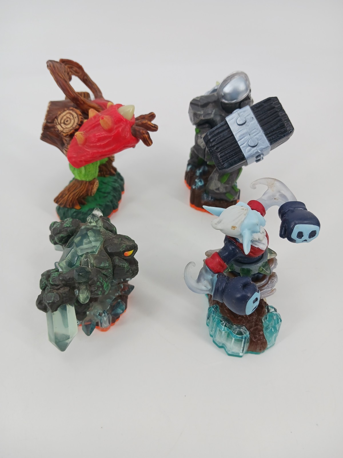 Skylanders Tree Rex Crusher Prism Break Night Shift Doom Golem Light Core Lot 4
