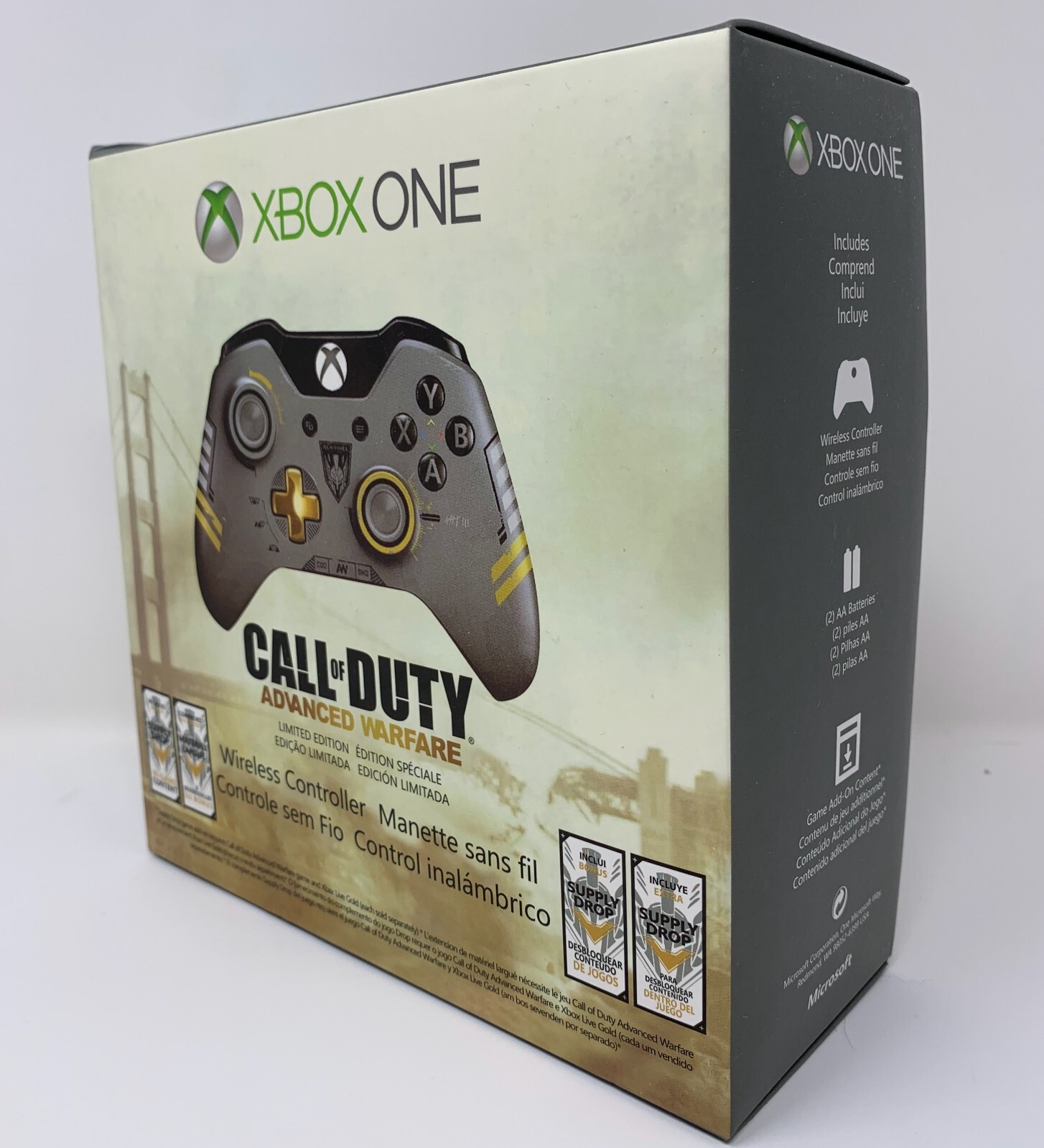 Microsoft Xbox One Joystick Call of Duty Limited edition Controller Rare Find!