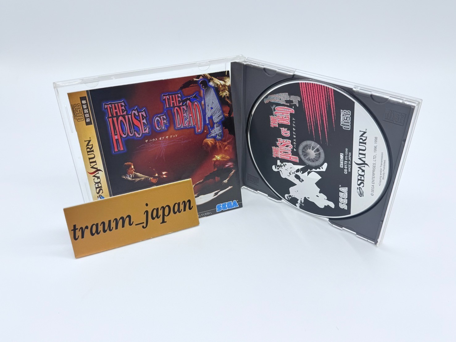 Biohazard Resident Evil Deep Fear Alien Horror Games Set Lot 6 Sega Saturn SS JP