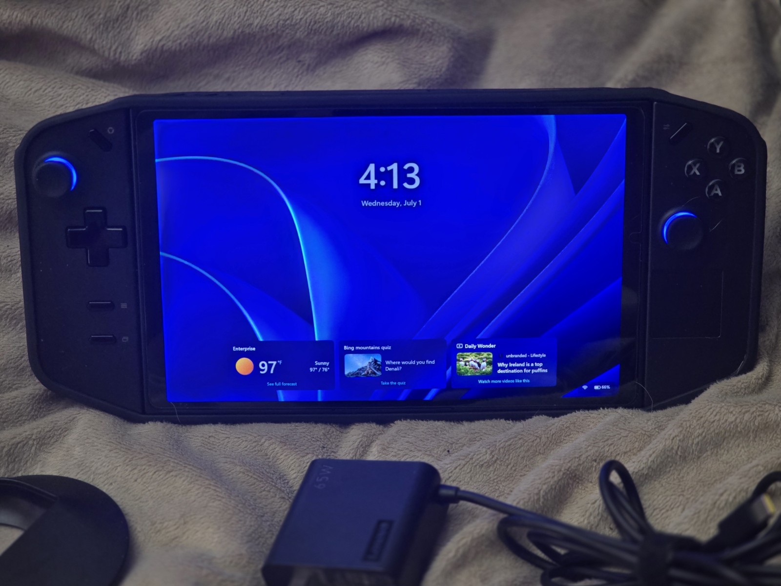 Lenovo Legion Go 1TB Handheld Gaming PC, Detachable Controllers, Case, Charger