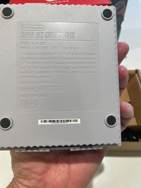 Nintendo Super NES SNES Classic Edition CIB Complete in Box Tested Excellent OEM