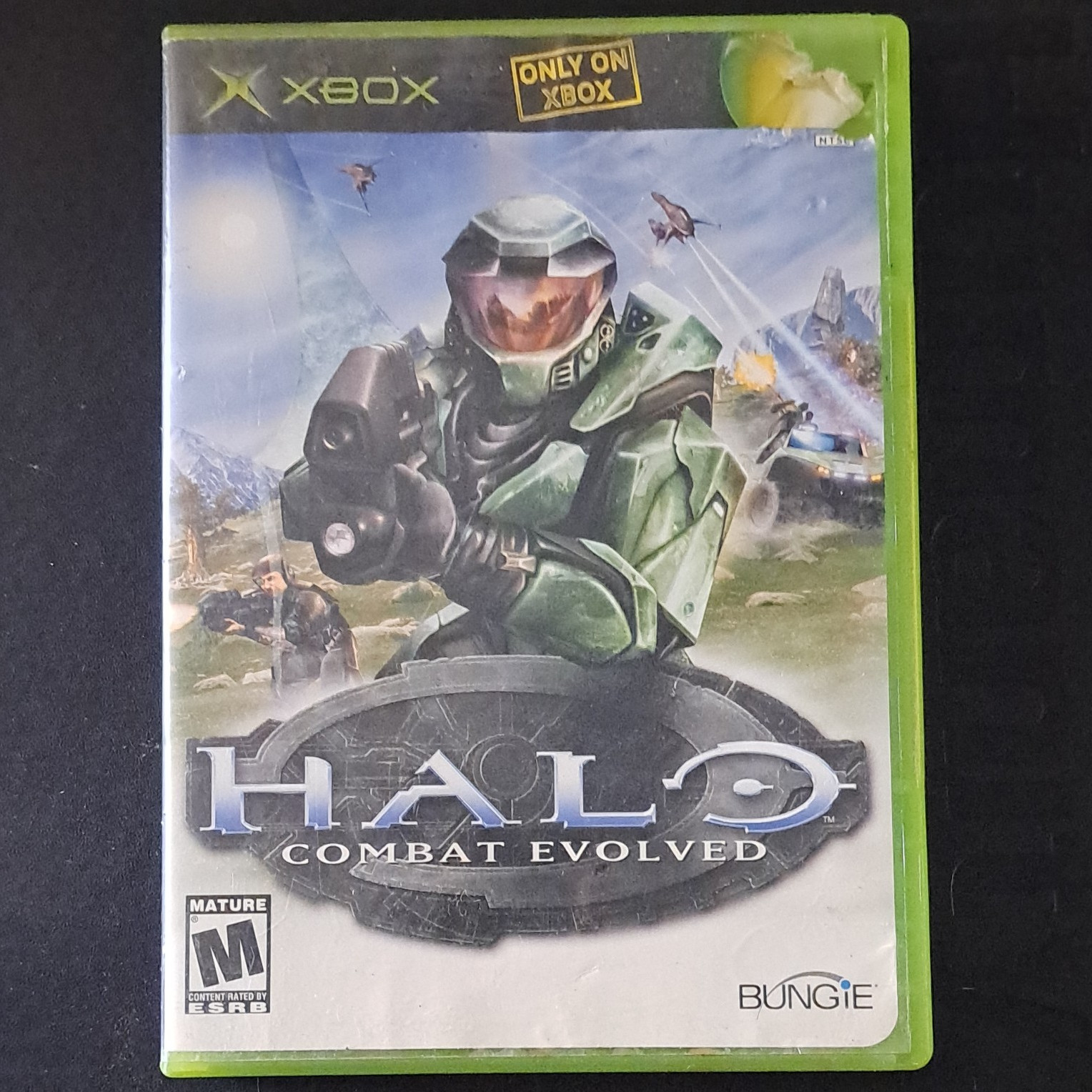 Halo: Combat Evolved Microsoft Xbox w/ Case M – Mature Halo Series