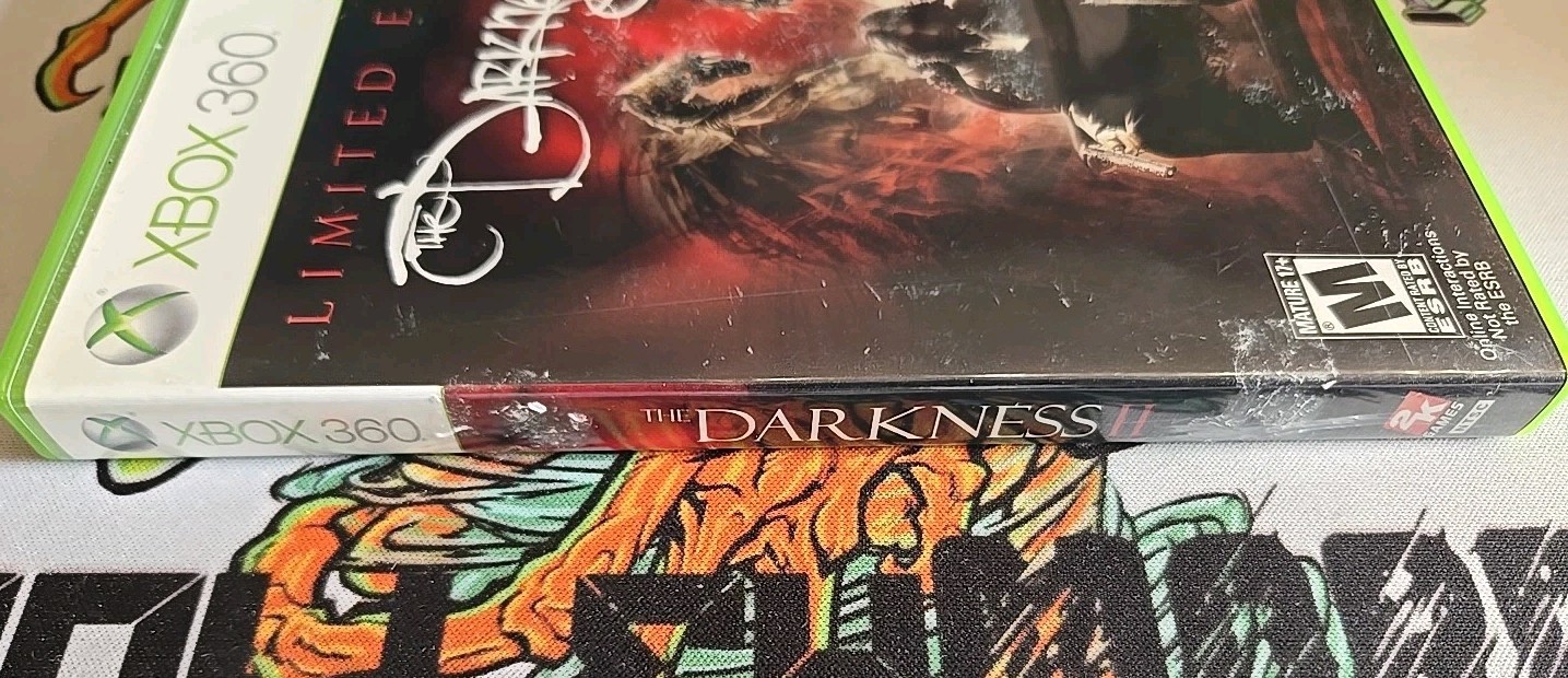 THE DARKNESS II 2 Limited Edition XBOX 360 Complete 100% CIB w/ Manual & Poster
