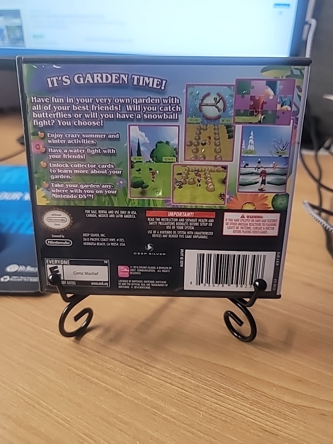 Let’s Play Garden (Nintendo DS, 2010) Complete