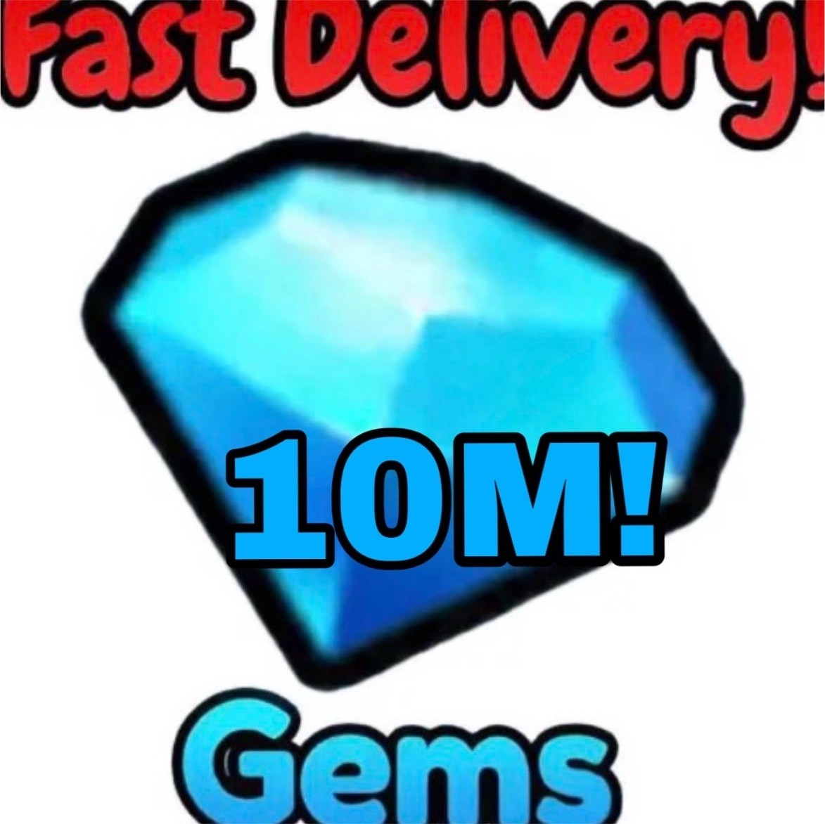 Ttd 10M Gems fast delivery