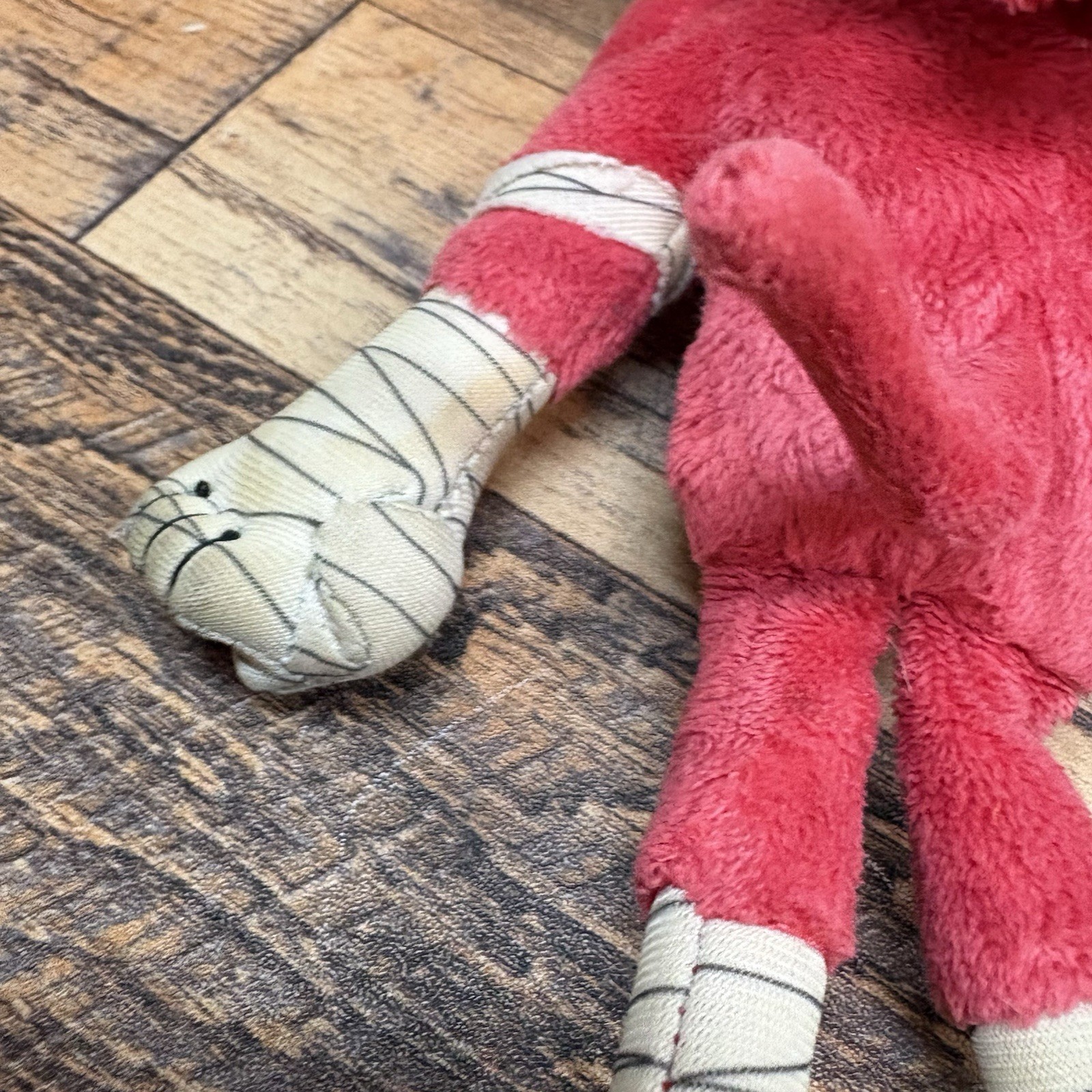 Sonic The Hedgehog Sonic Boom KNUCKLES Plush Toy RARE TOMY 8” 2014