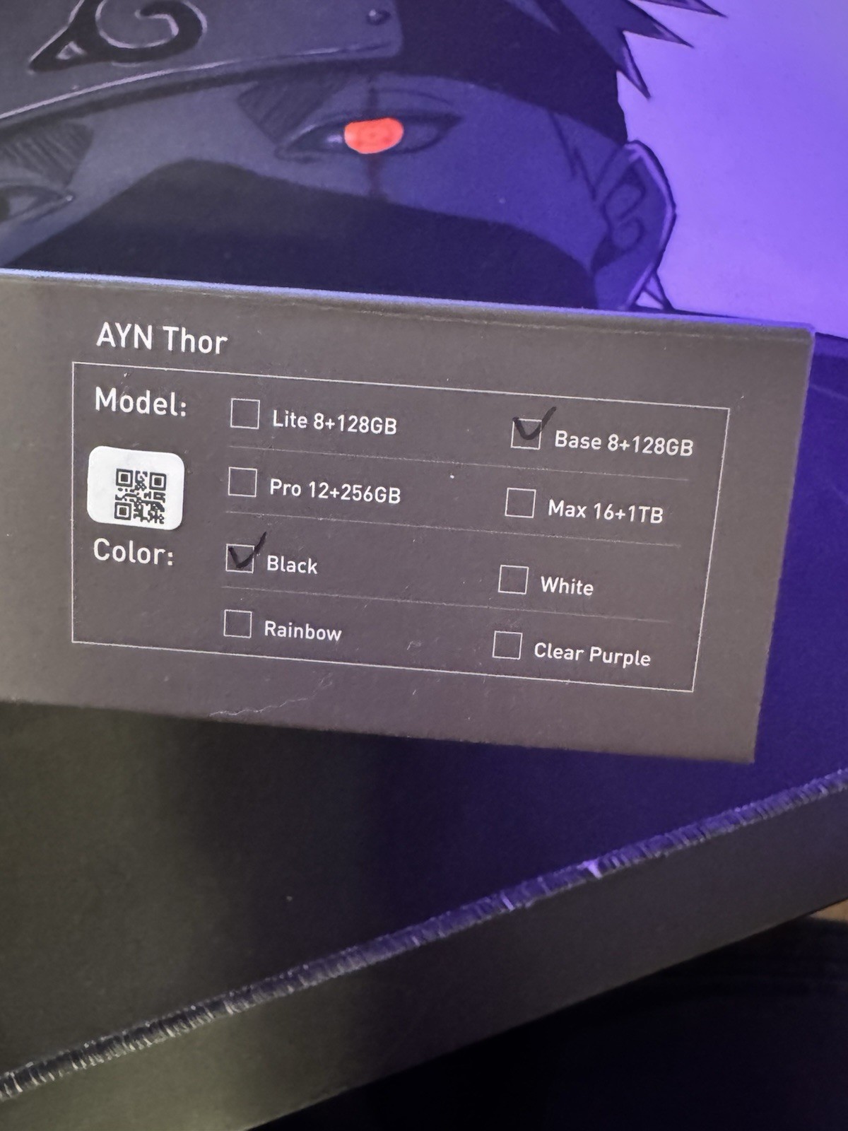 AYN Thor Base 8GB/128GB Black – Android Handheld Gaming Console (SHIPS FAST)