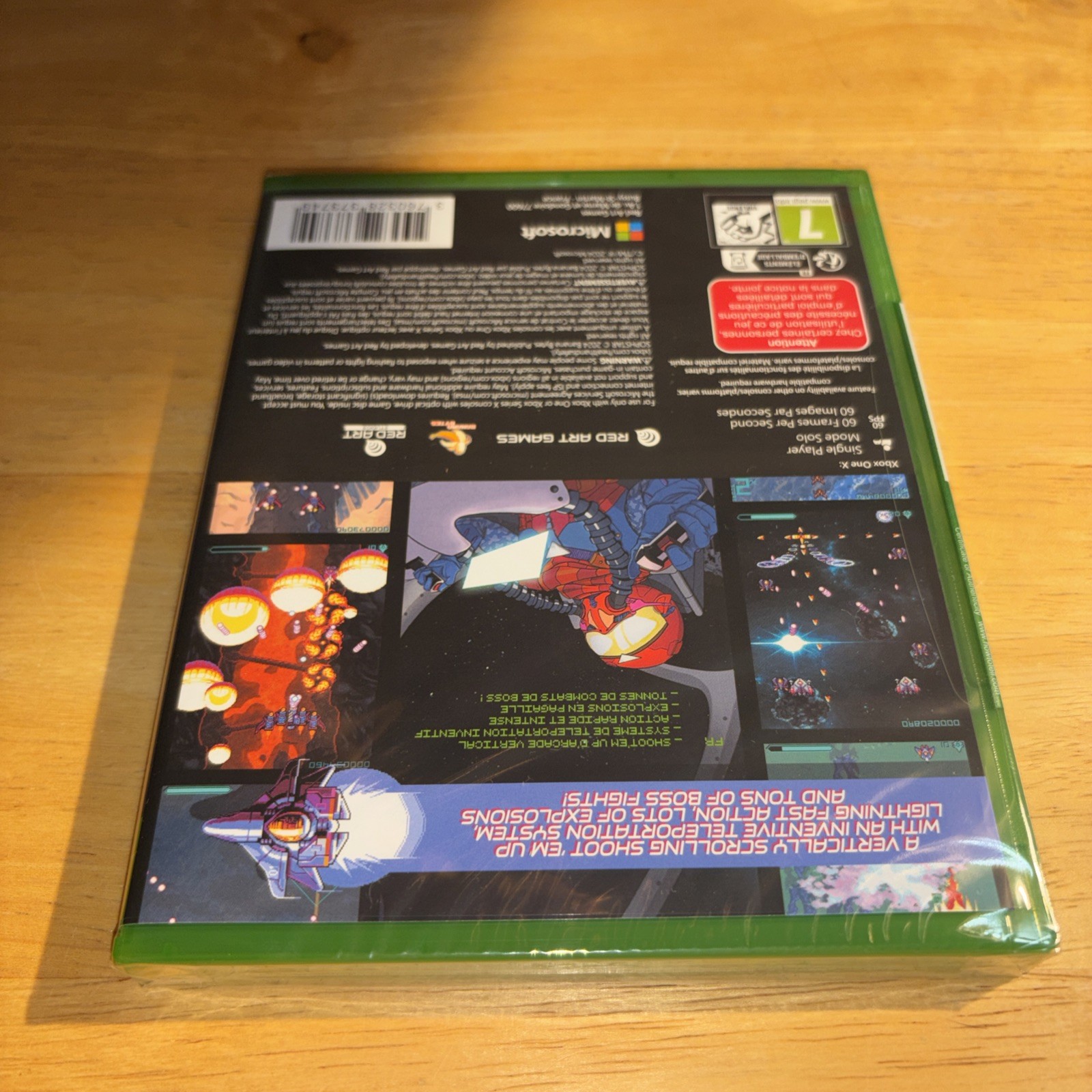 U.S. SELLER BRAND NEW SOPHSTAR XBOX ONE RED ART GAMES PEGI 7 SOPH STAR