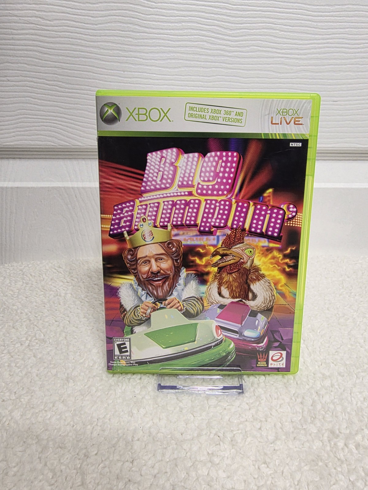 Big Bumpin (Microsoft Xbox 360, 2006) Burger King Promo Game CIB TESTED VG Cond.