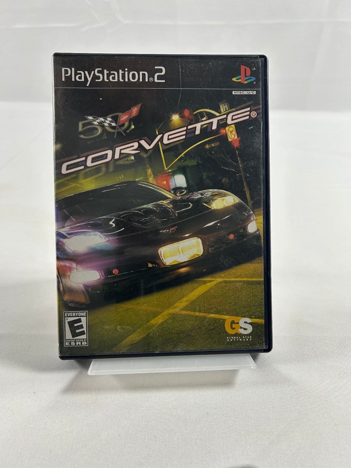 Corvette PlayStation 2 Video Game Racing Multiplayer Complete