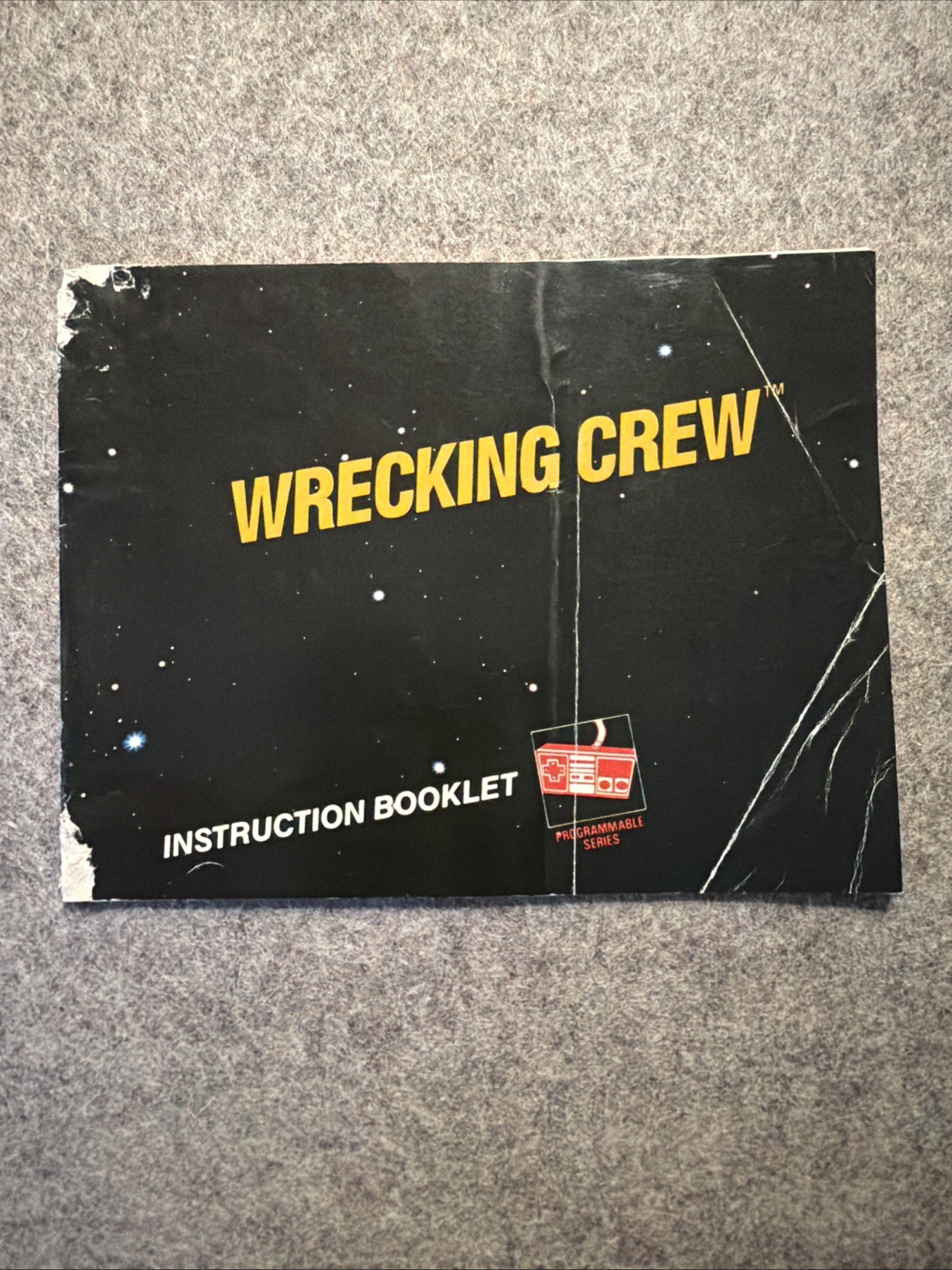 Wrecking Crew (NES, 1985) – Instruction Manual / Booklet Only