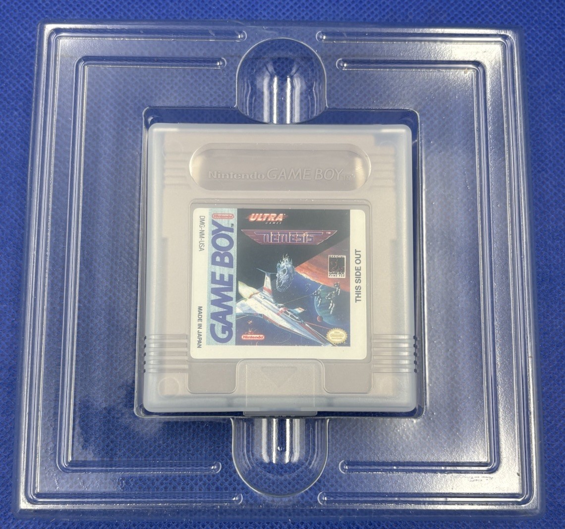 Nemesis (1990) Nintendo Game Boy CIB Made in Japan by Ultra Games