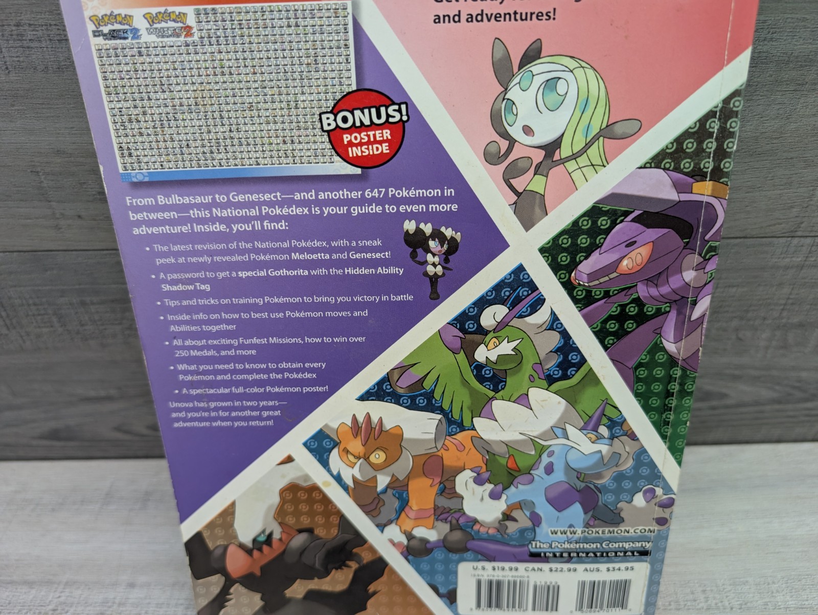 Pokemon Black 2 and White 2 Volume 1+2 Strategy Guide Books Used (No Posters).