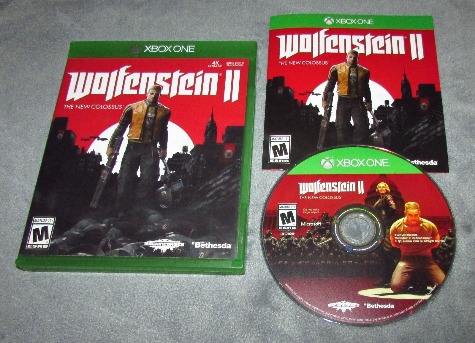 Wolfenstein II: The New Colossus for Xbox One Fast Free Shipping!