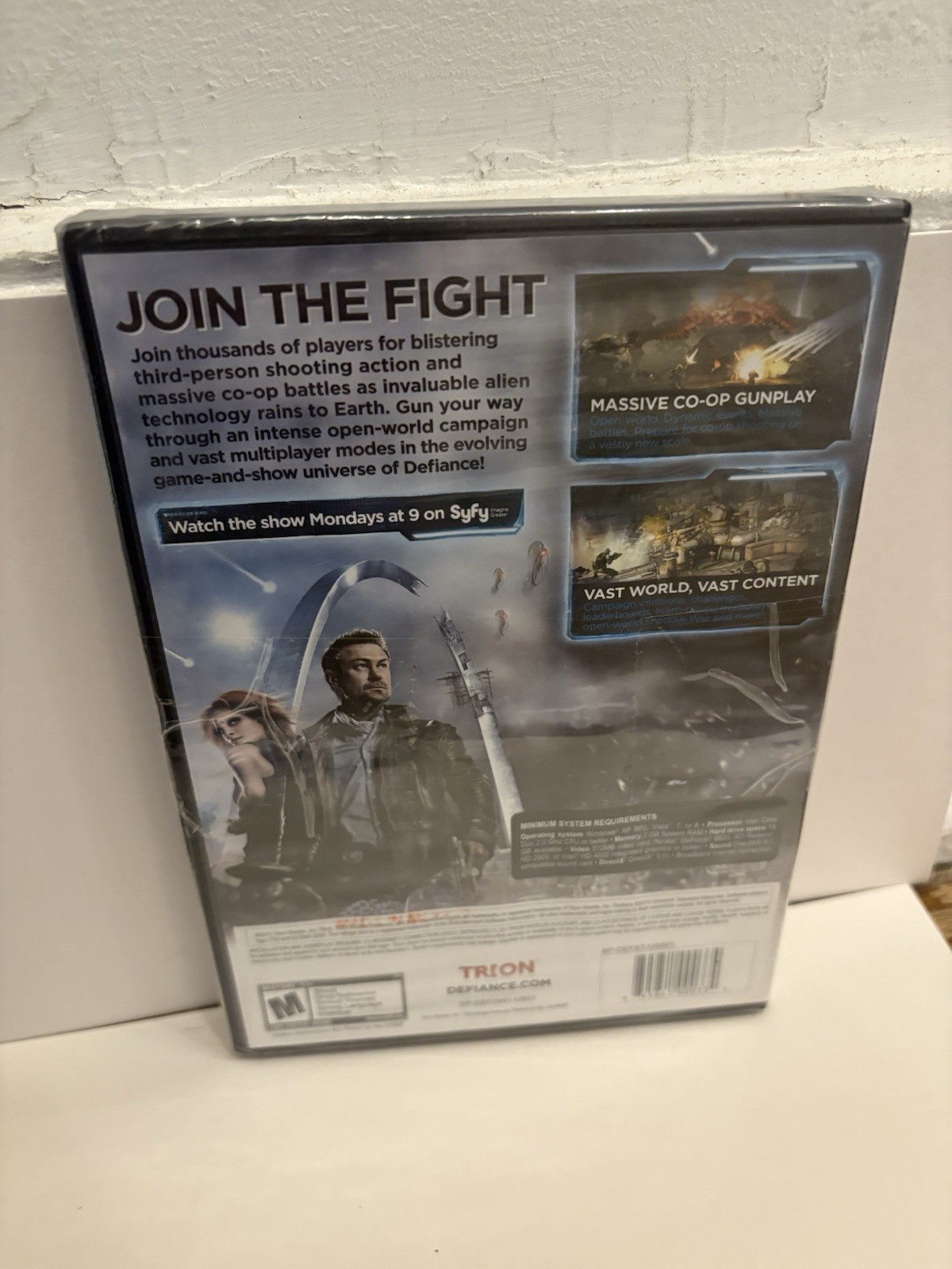 Brand New 2013 Defiance PC DVD Game Computer Factory Sealed Trion Shooter M 17+
