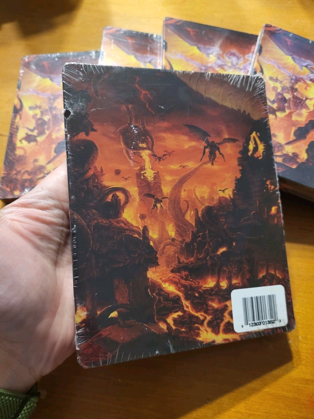 Doom Eternal Steelbook NO GAME EMPTY CASE Xbox One PS4 READ